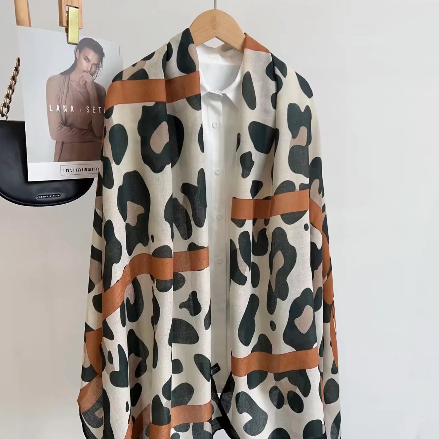 Barbie's Brown/Black Cheetah Wrap