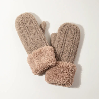 Comfy Knitted Mittens