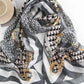 Gray Stirrup Scarf