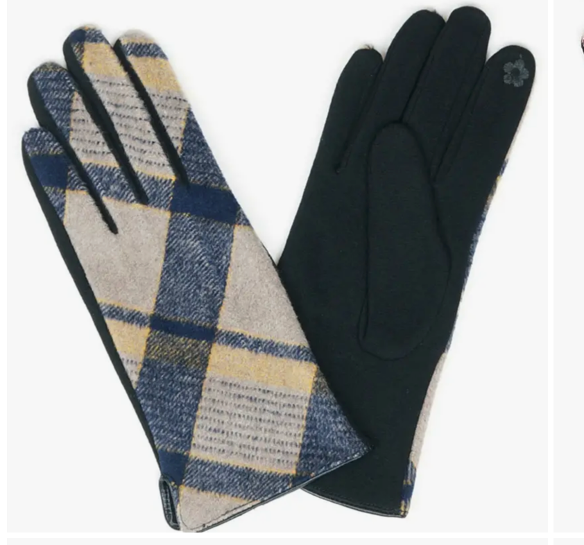 Gabby's Plaid Gloves