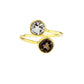 Delia's Double Gemstone Ring