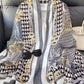 Gray Stirrup Scarf