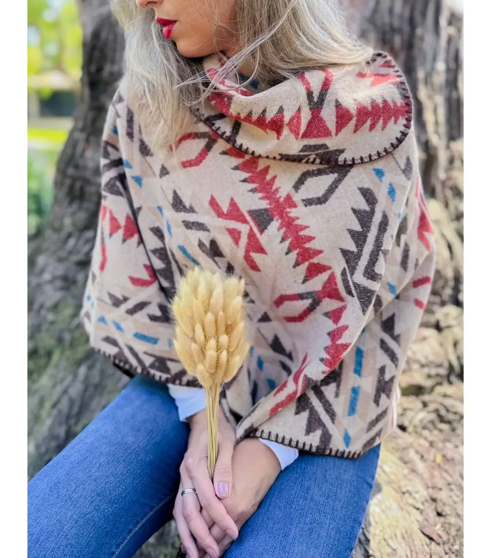 Annie's Aztec Poncho