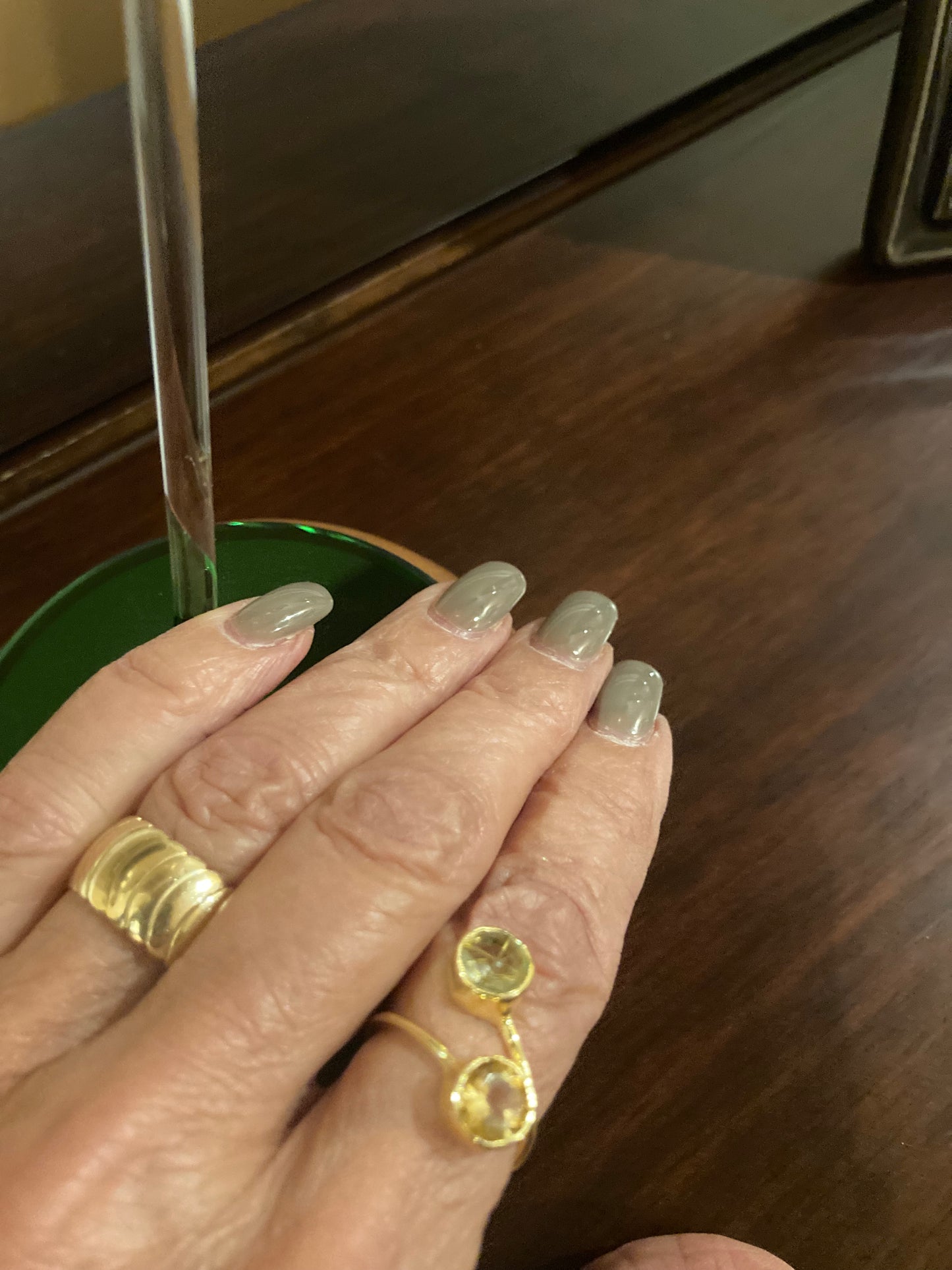 Deb's Double Gemstone Ring