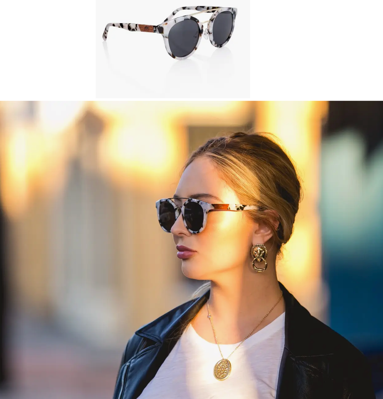 Pearl Sunglasses with Case