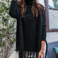 Rochelle's Poncho Sweater