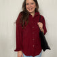 Emerald & Ruby Cord Shirt